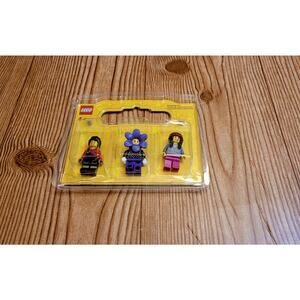 Lego 852766 3 pack of Minifigures overalls flower face hippie exclusive figures
